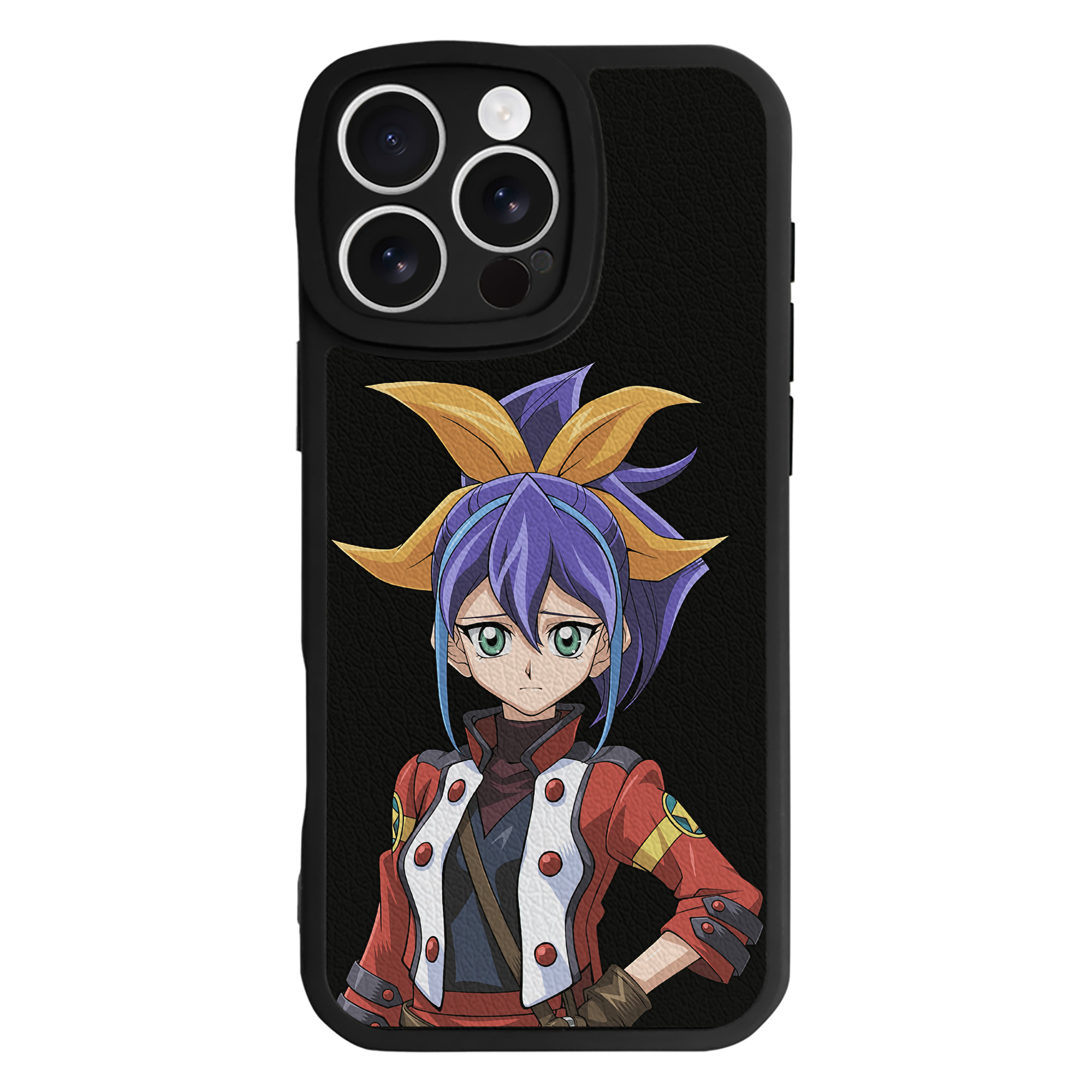 遊☆戯☆王 Yu-Gi-Oh! 【iPhone 16シリーズ対応】シリコンスマホケース（レザー調） 材質：シリコン